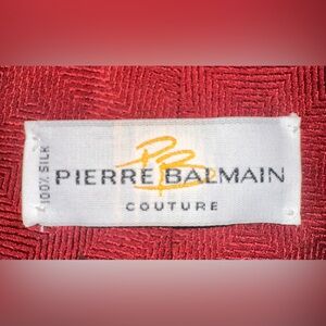 Balmain couture necktie tie Pierre